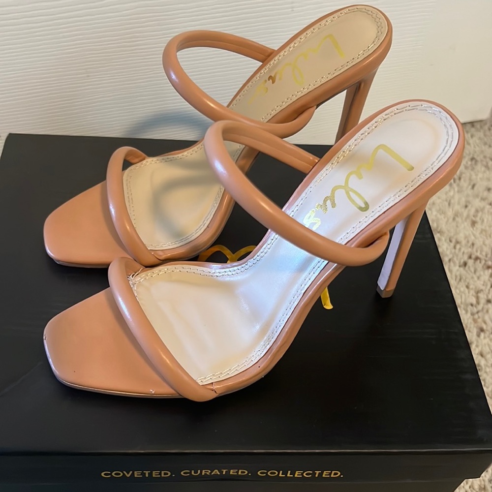 Lulus Nude Heels